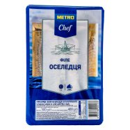 Сельдь Metro Chef филе в масле слабосоленая 500г Image - 1