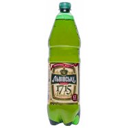 Пиво Львівське 1715 светлое пастеризованное 4,7% 1,15л Image - 1
