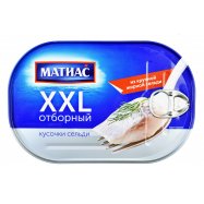Сельдь Матиас ХХL отборный филе-кусочки в масле 200г Image - 4