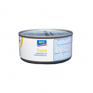 Тунец Aro полосатый измельченный в подсолнечном масле 185г Image - 1